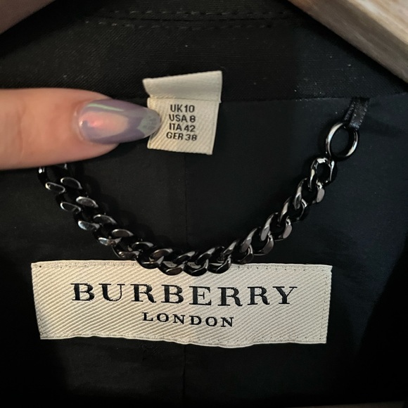 AUTHENTIC BURBERRY WOOL BLAZER - Picture 7 of 10